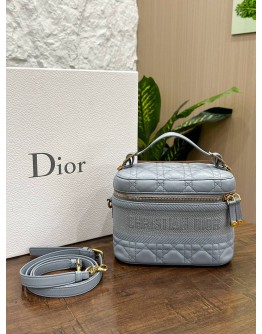 CHRISTIAN DIOR SMALL DIORTRAVEL VANITY CASE WITH SHOULDER STRAP