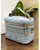 CHRISTIAN DIOR SMALL DIORTRAVEL VANITY CASE WITH SHOULDER STRAP