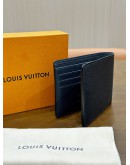 LOUIS VUITTON BI FOLD WALLET IN BLACK EPI LEATHER  