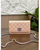 CHANEL CLASSIC CC WOC IN SAKURA PINK CAVIAR LEATHER
