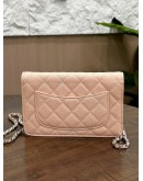 CHANEL CLASSIC CC WOC IN SAKURA PINK CAVIAR LEATHER