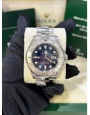 ROLEX YACHT-MASTER 40 REF 116622 BLUE DIAL 40MM AUTOMATIC WATCH