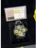 MEMORIGIN THE ORIGINAL TIME MACHINE MOTO TOURBILLON REF MO0147 43MM AUTOMATIC WATCH