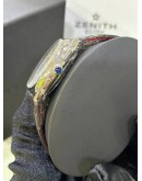 ZENITH STAR OPEN CHRONOGRAPH REF 03.1925.4062 WHITE DIAL 37MM AUTOMATIC WATCH