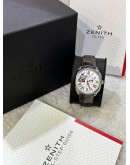 ZENITH STAR OPEN CHRONOGRAPH REF 03.1925.4062 WHITE DIAL 37MM AUTOMATIC WATCH