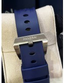 PANERAI LUMINOR MARINA BLU PROFONDO REF PAM01157 BLUE DIAL 44MM AUTOMATIC WATCH