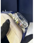 PANERAI LUMINOR MARINA BLU PROFONDO REF PAM01157 BLUE DIAL 44MM AUTOMATIC WATCH