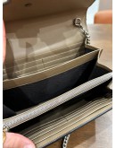 GUCCI DIONYSUS GG SUPREME CANVAS CROSSBODY SILVER CHAIN BAG