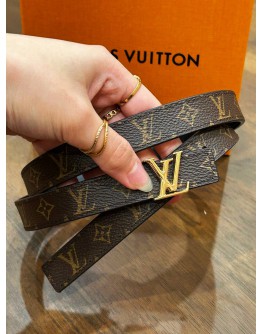 LOUIS VUITTON BELT IN MONOGRAM CANVAS
