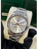 ROLEX OYSTER PERPETUAL 41 REF 124300 WHITE DIAL 41MM AUTOMATIC WATCH