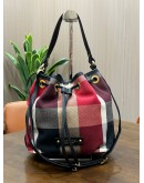 BURBERRY BLUE LABEL CRESTBRIDGE BUCKET CROSSBODY BAG 