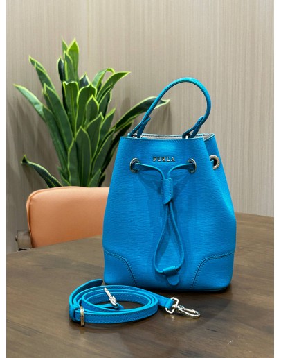 FURLA MINI STACY BUCKET BAG WITH STRAP