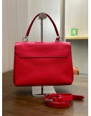 LOUIS VUITTON RUBIS LOCKME TOP HANDLE HANDBAG