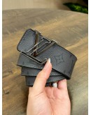 LOUIS VUITTON REVERSIBLE BELT IN MONOGRAM ECLIPSE & BLACK
