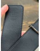 LOUIS VUITTON REVERSIBLE BELT IN MONOGRAM ECLIPSE & BLACK