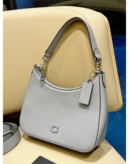 COACH RESTORED HOBO CROSSBODY BAG WITH SIGNATURE CANVAS