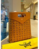 MCM DIAMOND TOTE BAG IN VISETOS LEATHER  