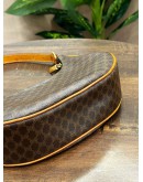 CELINE VINTAGE AVA BAG IN TRIOMPHE CANVAS & CALF LEATHER