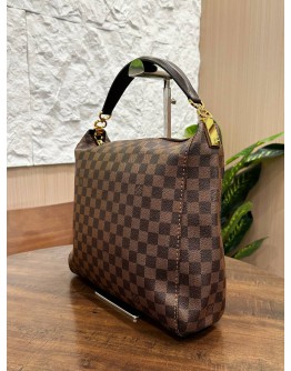 LOUIS VUITTON DAMIER EBENE PORTOBELLO SHOULDER BAG