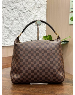LOUIS VUITTON DAMIER EBENE PORTOBELLO SHOULDER BAG