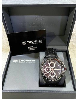 TAG HEUER FORMULA 1 CALIBRE 16 REF CAZ2011 BLACK DIAL 44MM AUTOMATIC WATCH
