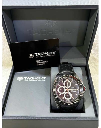 TAG HEUER FORMULA 1 CALIBRE 16 REF CAZ2011 BLACK DIAL 44MM AUTOMATIC WATCH