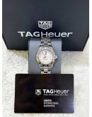 TAG HEUER AQUARACER LADY REF WAF1415 DIAMONDS & MOTHER OF PEARL DIAL 27MM QUARTZ WATCH