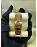 ROLEX DAYTONA CHRONOGRAPH REF 116523 MOTHER OF PEARL DIAMONDS DIAL WITH HALF 18K 750 YELLOW GOLD 40MM AUTOMATIC WATCH