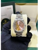 ROLEX OYSTER PERPETUAL AIRKING PRECISION REF 14010M SALMON PINK DIAL 34MM AUTOMATIC WATCH