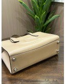 COACH NINA SMALL TOTE HANDBAG IN TAUPE WITH CROSSBODY STRAP 