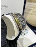 FRANCK MULLER VANGUARD REF YACHTING V41 SC DT YACHTING SUNBURST BLUE DIAL 45MM AUTOMATIC WATCH 