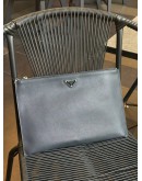 PRADA CLUTCH IN BLACK SAFFIANO LEATHER 