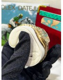 ROLEX LADY DATEJUST FULL 18K 750 YELLOW GOLD REF 79178 DIAMONDS & GOLD DIAL 26MM AUTOMATIC WATCH 