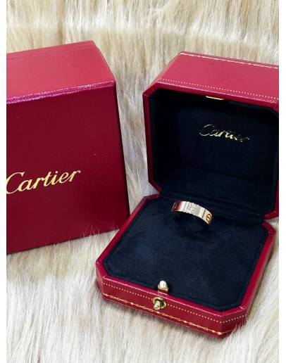 CARTIER LOVE RING IN 18K 750 ROSE GOLD  