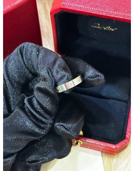 CARTIER LOVE RING IN 18K 750 WHITE GOLD SIZE 60 