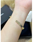 CHANEL BRACELET COSTUME JEWELLERY CASUAL INITIAL STREET STYLE   