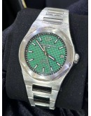 GO GIRARD-PERREGAUX LAUREATO REF 81010-11-3153 GREEN DIAL 42MM AUTOMATIC WATCH 