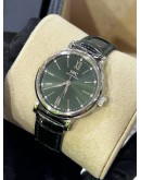 IWC PORTOFINO REF IW357405 DIAMOND GREEN DIAL 34MM AUTOMATIC WATCH 