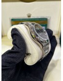 ROLEX DAYTONA COSMOGRAPH HALF 18K 750 WHITE GOLD REF 116509 BLACK & RED DIAL 40MM AUTOMATIC WATCH 