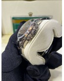 ROLEX DAYTONA COSMOGRAPH HALF 18K 750 WHITE GOLD REF 116509 BLACK & RED DIAL 40MM AUTOMATIC WATCH 