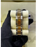 ROLEX DAYTONA COSMOGRAPH HALF 18K 750 YELLOW GOLD REF 116523 CEMENT GREY DIAL 40MM AUTOMATIC WATCH