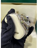 ROLEX DAYTONA COSMOGRAPH HALF 18K 750 YELLOW GOLD REF 116523 CEMENT GREY DIAL 40MM AUTOMATIC WATCH