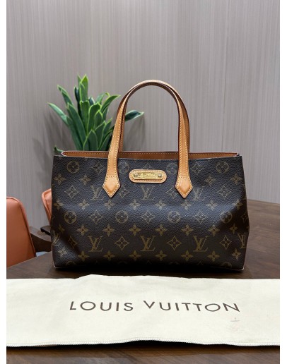 LOUIS VUITTON PM MONOGRAM WILSHIRE TOTE BAG  