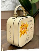 SEASONAL LIMITED SPECIAL EDITION COACH X JEAN-MICHEL BASQUIAT TOP HANDLE CROSSBODY BAG 