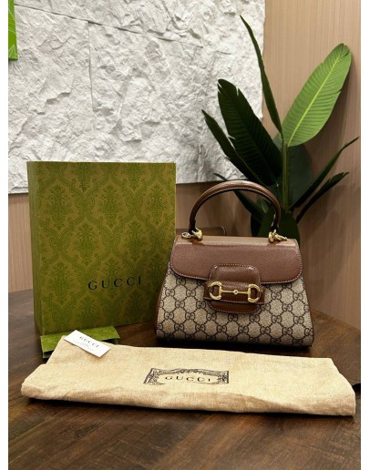 GUCCI HORSEBIT 1955 TOP HANDLE HANDBAG 