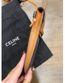 CELINE PHONE POUCH CROSSBODY IN TRIOMPHE CANVAS & LEATHER 