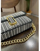 MARC JACOB THE MONOGRAM J MARC SHOULDER & CROSSBODY BAG
