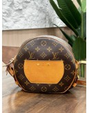 LOUIS VUITTON MM BOITE CHAPEAU SOUPLE IN MONOGRAM CANVAS & LEATHER CROSSBODY BAG 