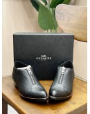 COACH LEATHER BANDIT ZIP SHOE 