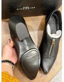 COACH LEATHER BANDIT ZIP SHOE 